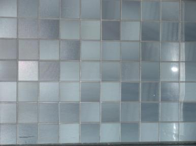 glass tile backsplah